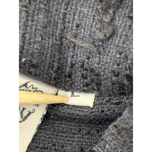 Parsley And Sage Button Jacket Collared Black Red Colorblock Pocket Womens Large - Picture 10 of 13